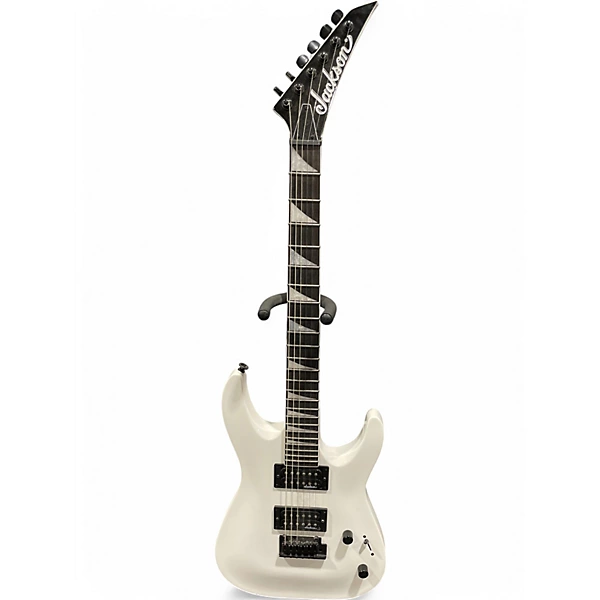Used Jackson JS22 Dinky Snow White Solid Body Electric Guitar