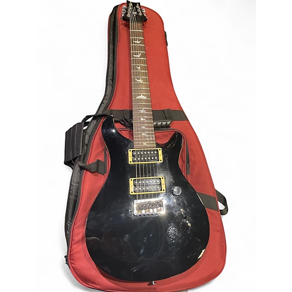 Used PRS Custom 24 7 string Black Solid Body Electric Guitar