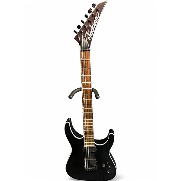 Jackson Used 2023 Jackson SLA6DX Black Baritone Guitars.gc