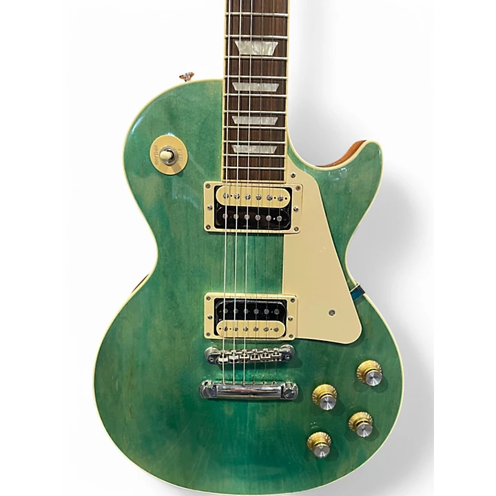Gibson Used Gibson Les Paul Classic Seafoam Green Solid Body Electric Guitar