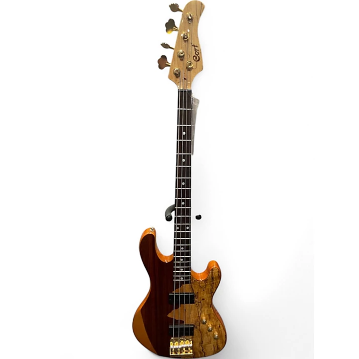 Used Cort Jeff Berlin Series Rithimic Natural Electric Bass Guitar