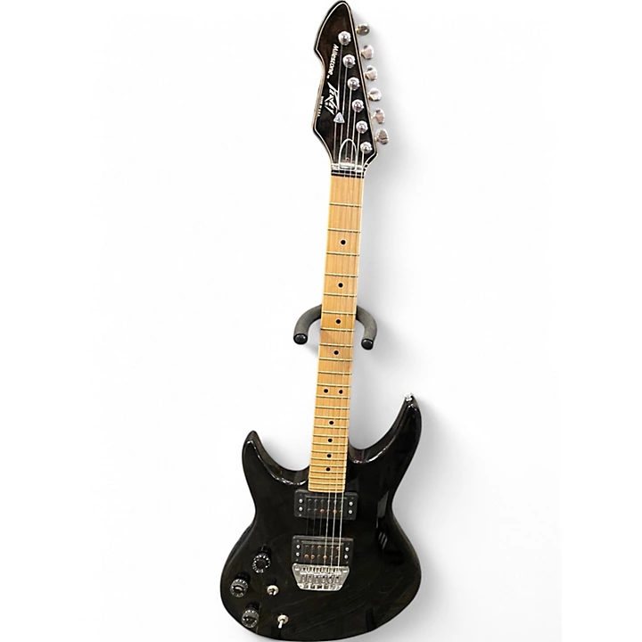 Used Peavey MILESTONE LH Black Solid Body Electric Guitar
