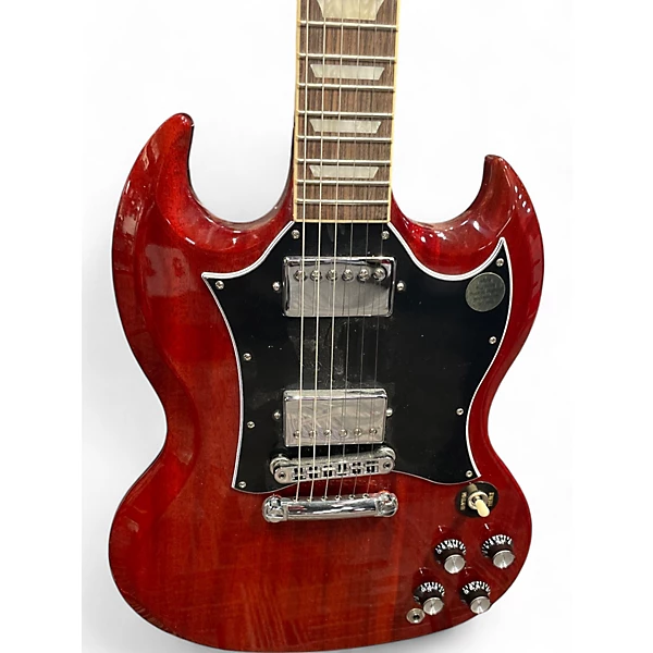 Gibson Used Gibson SG Cherry Solid Body Electric Guitar.gc