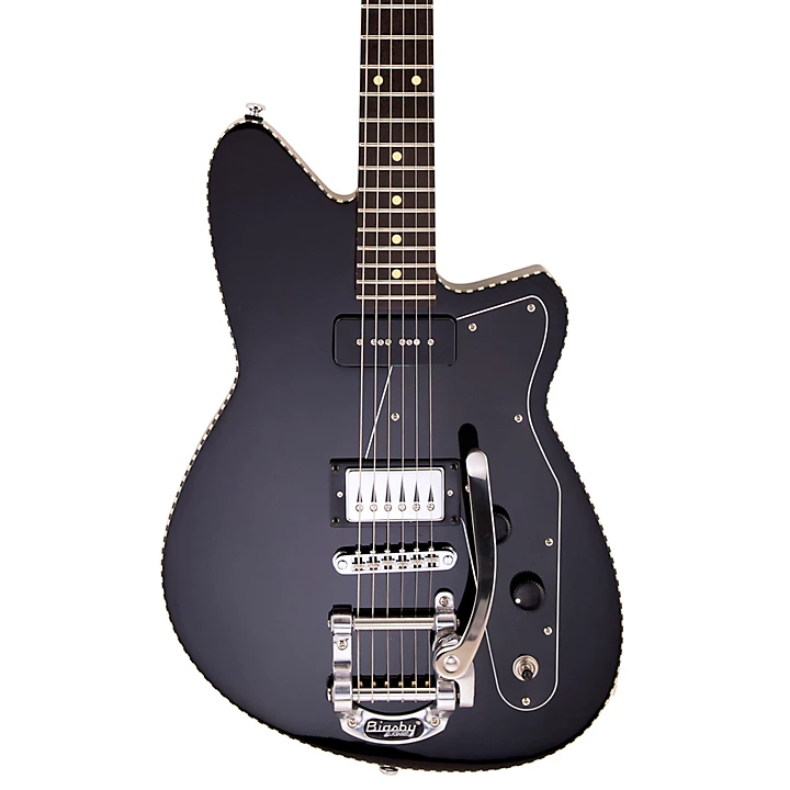 Reverend Rick Vito Soul Agent Electric Guitar Midnight Black