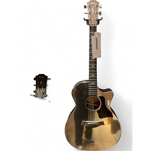 Used Taylor 414CE R Chrome Silver Acoustic Guitar