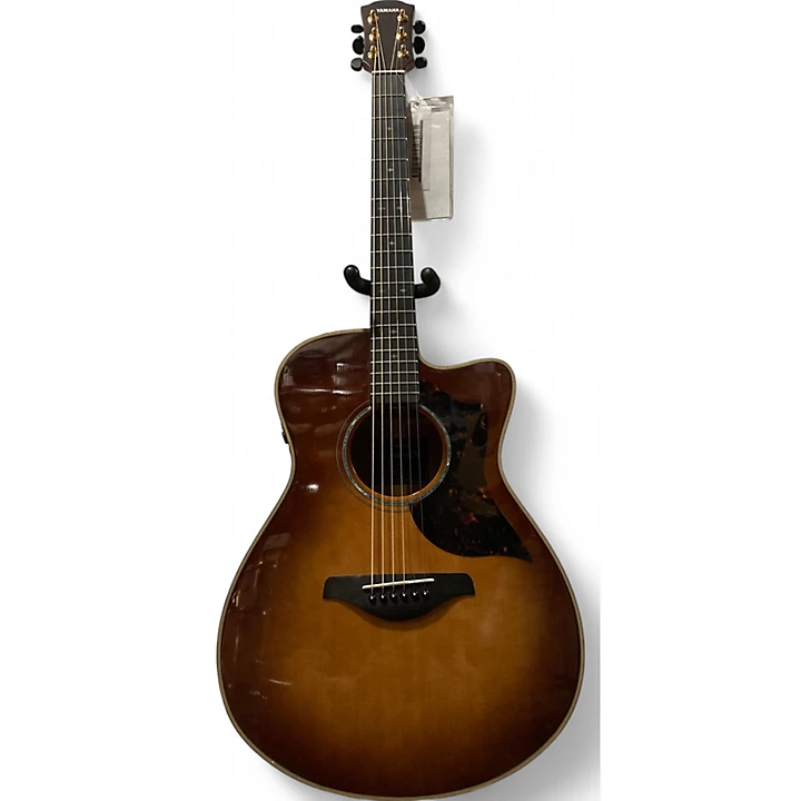 Yamaha Used Yamaha AC3M DLX Sandburst Acoustic Electric Guitar