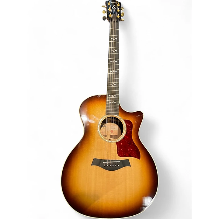 Taylor Used Taylor Custom 414ce Shaded Edge Burst Acoustic Electric Guitar