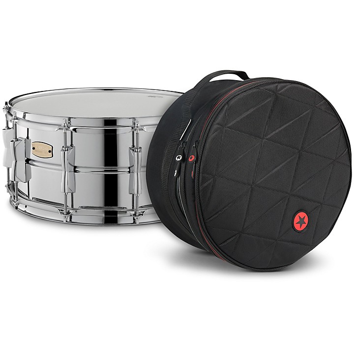 Stage Custom Steel Snare with Road Runner Bag