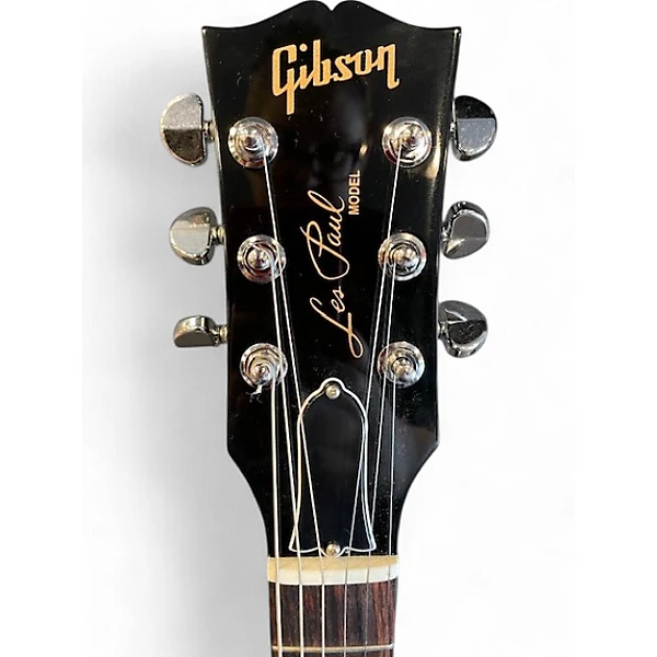 Used Gibson Les Paul Studio Black Solid Body Electric Guitar