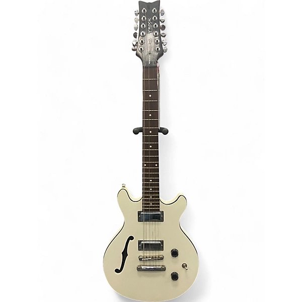 Used Daisy Rock RETRO H 12ST White Solid Body Electric Guitar