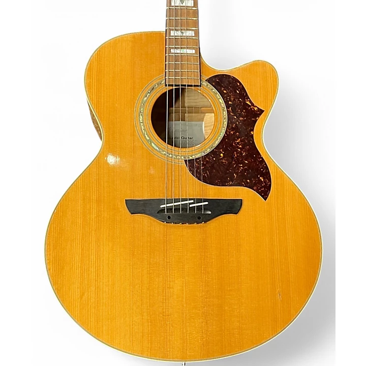 Used Takamine EG523SC Natural Acoustic Electric Guitar