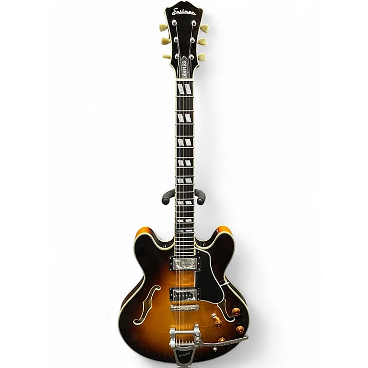 Used Eastman T486B Sunburst Hollow Body Electric Guitar