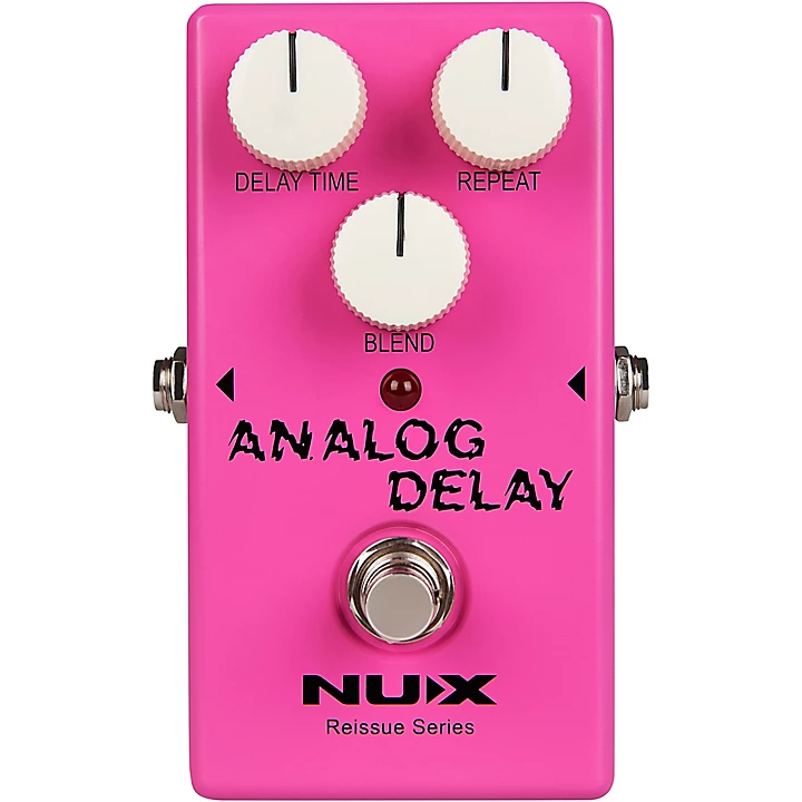 Reissue Series Analog Delay with BBD Chipset Effects Pedal Pink