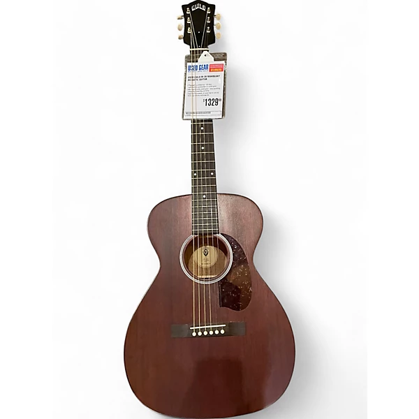 Guild Used Guild M 20 Mahogany Acoustic Guitar.gc