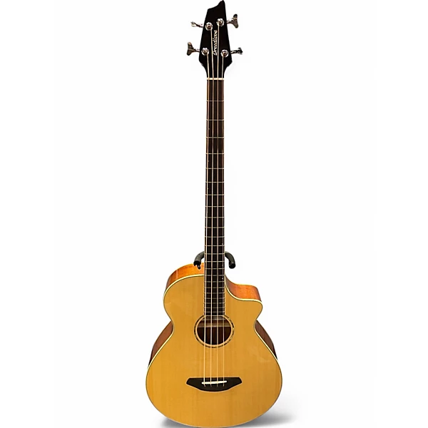 Used Breedlove Studio Bass Natural Acoustic Bass Guitar