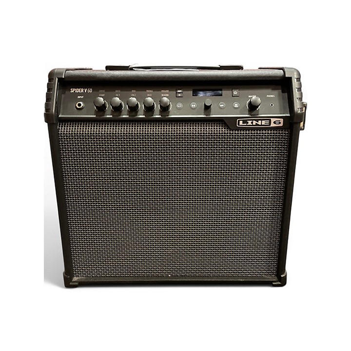 Used Line 6 Spider V 60 1x10 Guitar Combo Amp