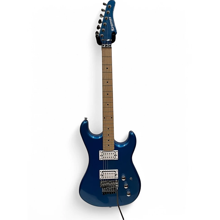 Used Kramer pacer series Blue Solid Body Electric Guitar