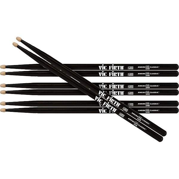Buy 3 Pairs of Black Drumsticks Get 1 Free 5A
