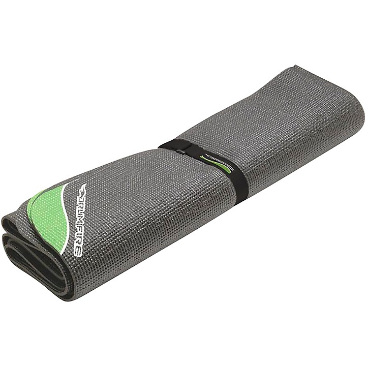 Non Slip Drum Mat Black 4x6 ft