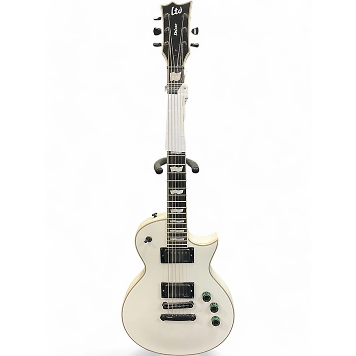 Used ESP EC1001SW White Solid Body Electric Guitar