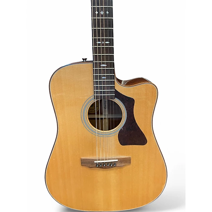 Used Guild gad 40ce Natural Acoustic Guitar