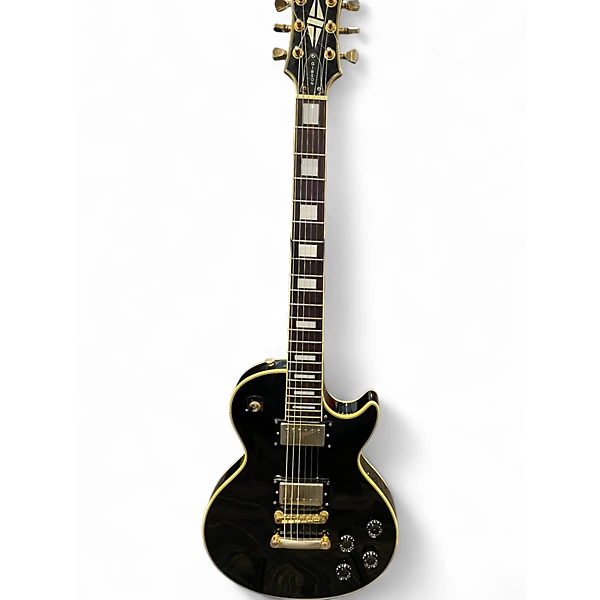 Used Epiphone les paul custom black Solid Body Electric Guitar