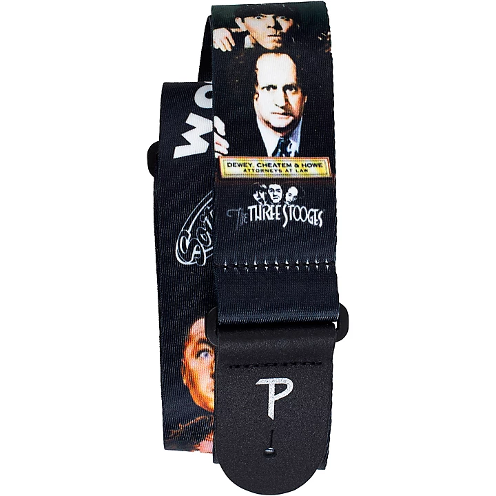 The Three Stooges Polyester Guitar Strap 2 in