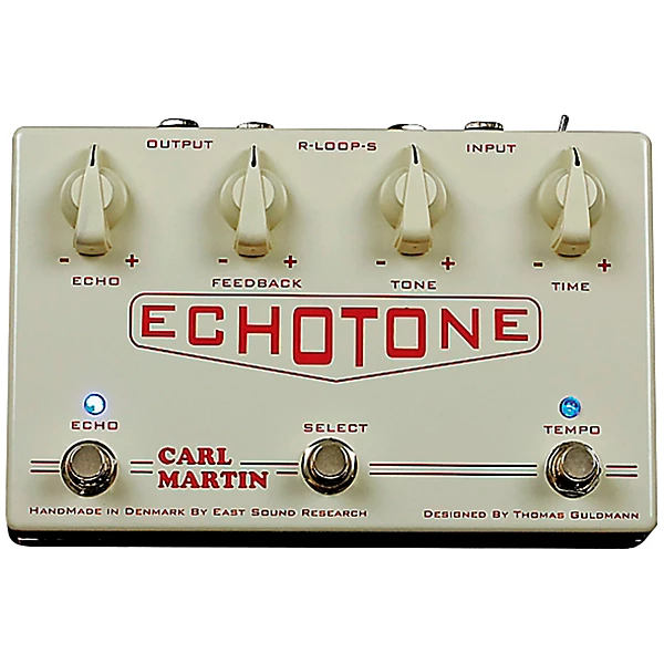 EchoTone Effects Pedal White
