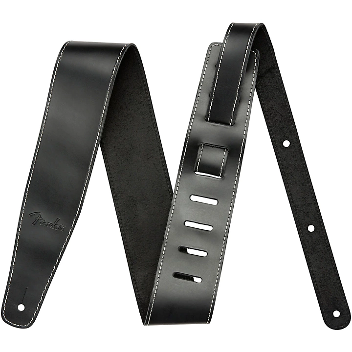 Broken In Leather Strap Black 25 in