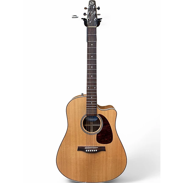 Used 2011 Seagull Maritime Cutaway Natural Acoustic Electric Guitar