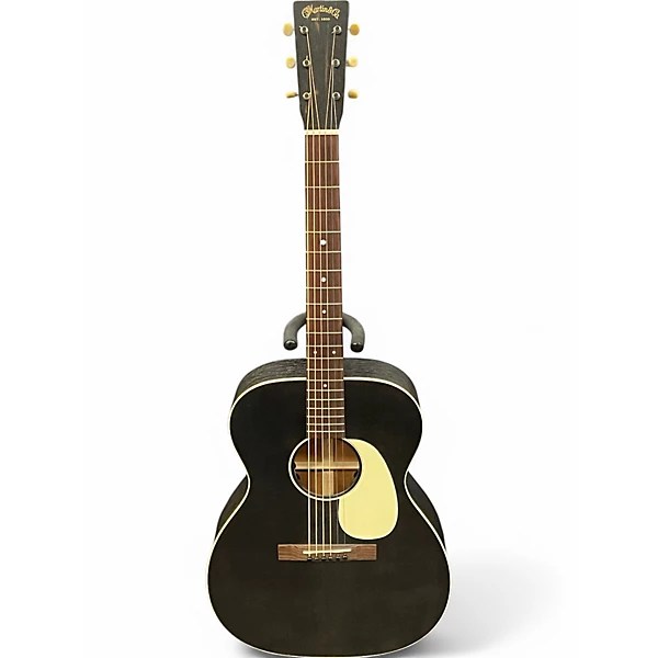 Used Martin 00017E Black Smoke Acoustic Electric Guitar