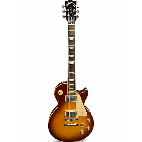 Gibson Used Gibson Les Paul Standard Iced Tea Solid Body Electric Guitar