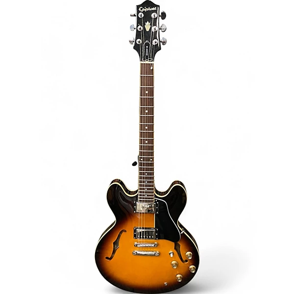 Used Epiphone 1963ES 335 DOT/VS 2 Color Sunburst Hollow Body Electric Guitar