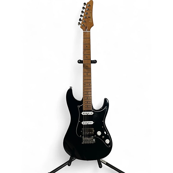 Used Ibanez az2204b Black Solid Body Electric Guitar