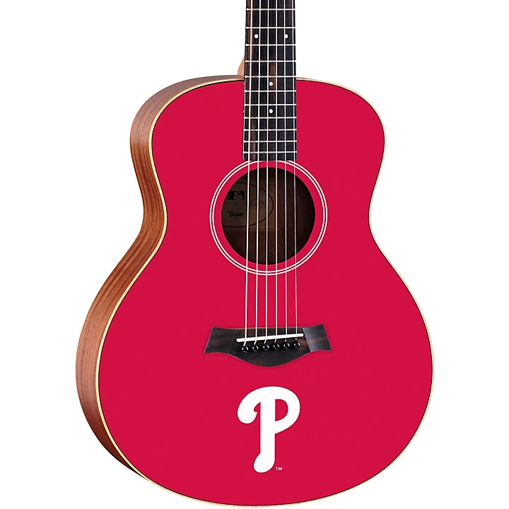 GS Mini MLB Philadelphia Phillies Acoustic Guitar Graphic