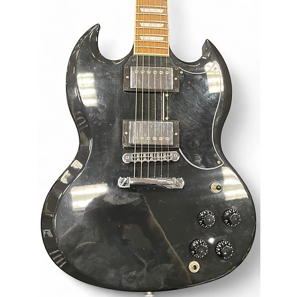 Used Gibson SG Standard Black Solid Body Electric Guitar