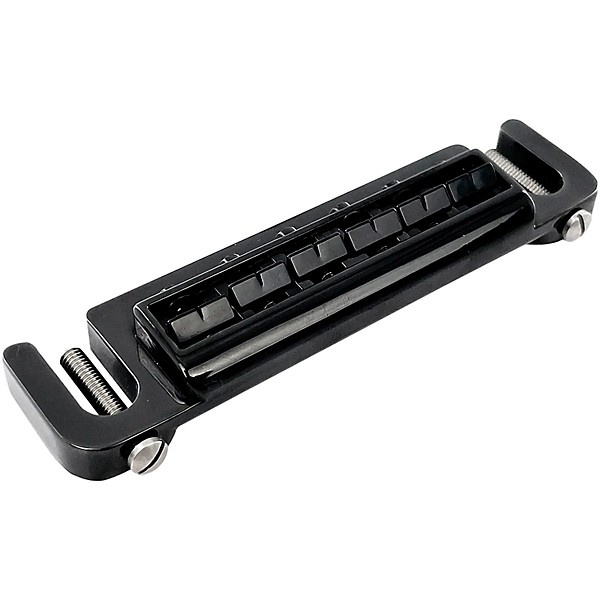 Wraparound Guitar Bridge With Metric M8 Locking Stud Black