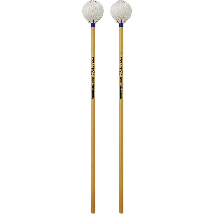 Eriko Daimo Rattan Marimba Mallets Ultra Bass White Yarn