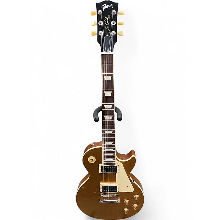 Used Gibson Les Paul Standard '50s Gold Top Solid Body Electric Guitar