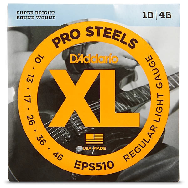 EPS510 ProSteels Light Electric Guitar Strings