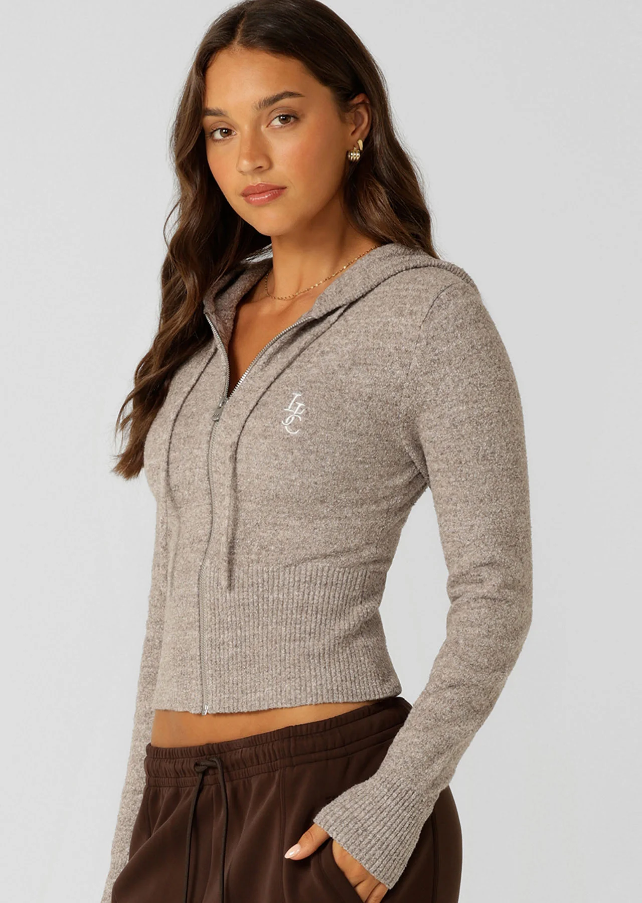 Luxe Lounge Knit Hoodie