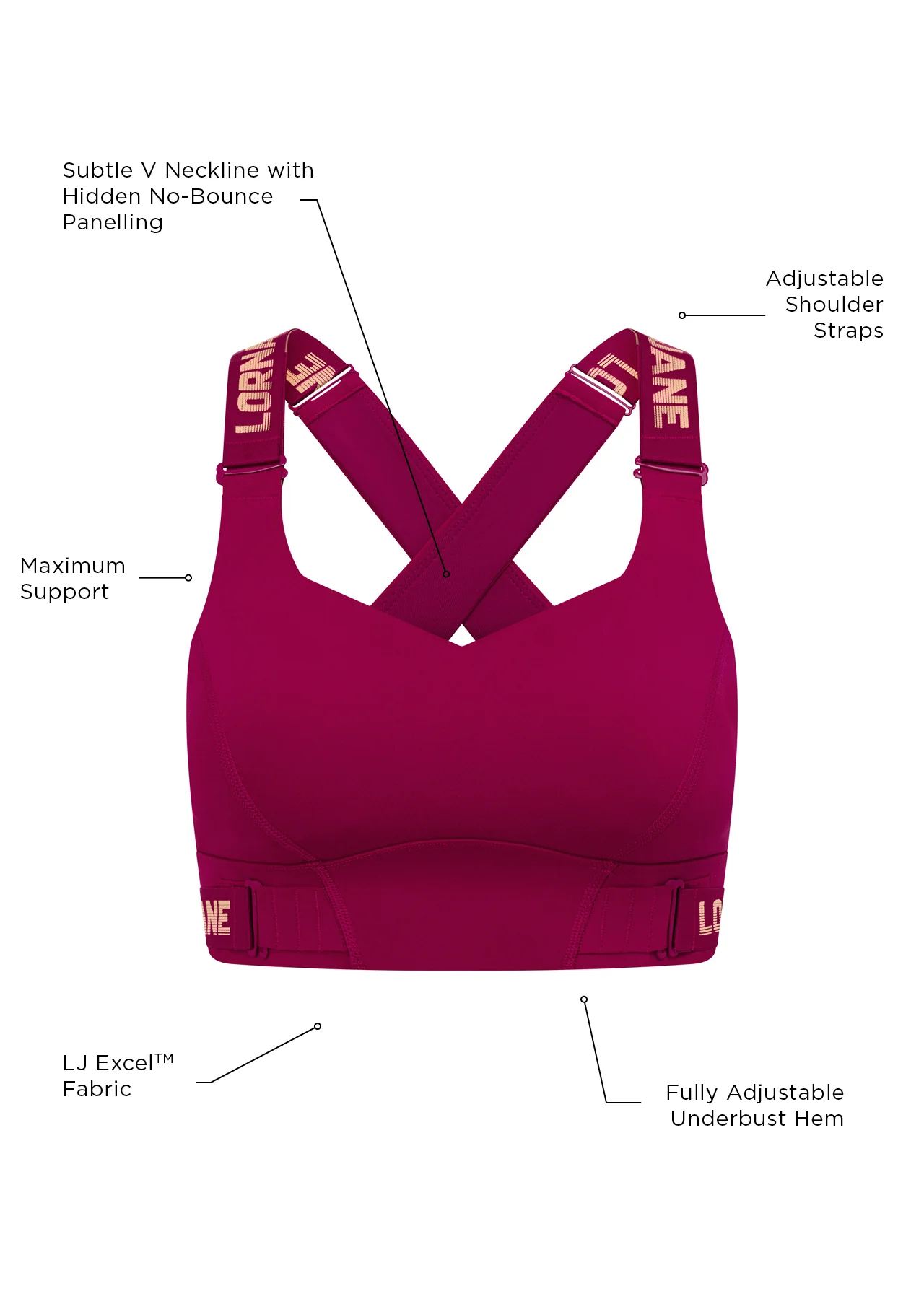 Easy Adjust Sports Bra