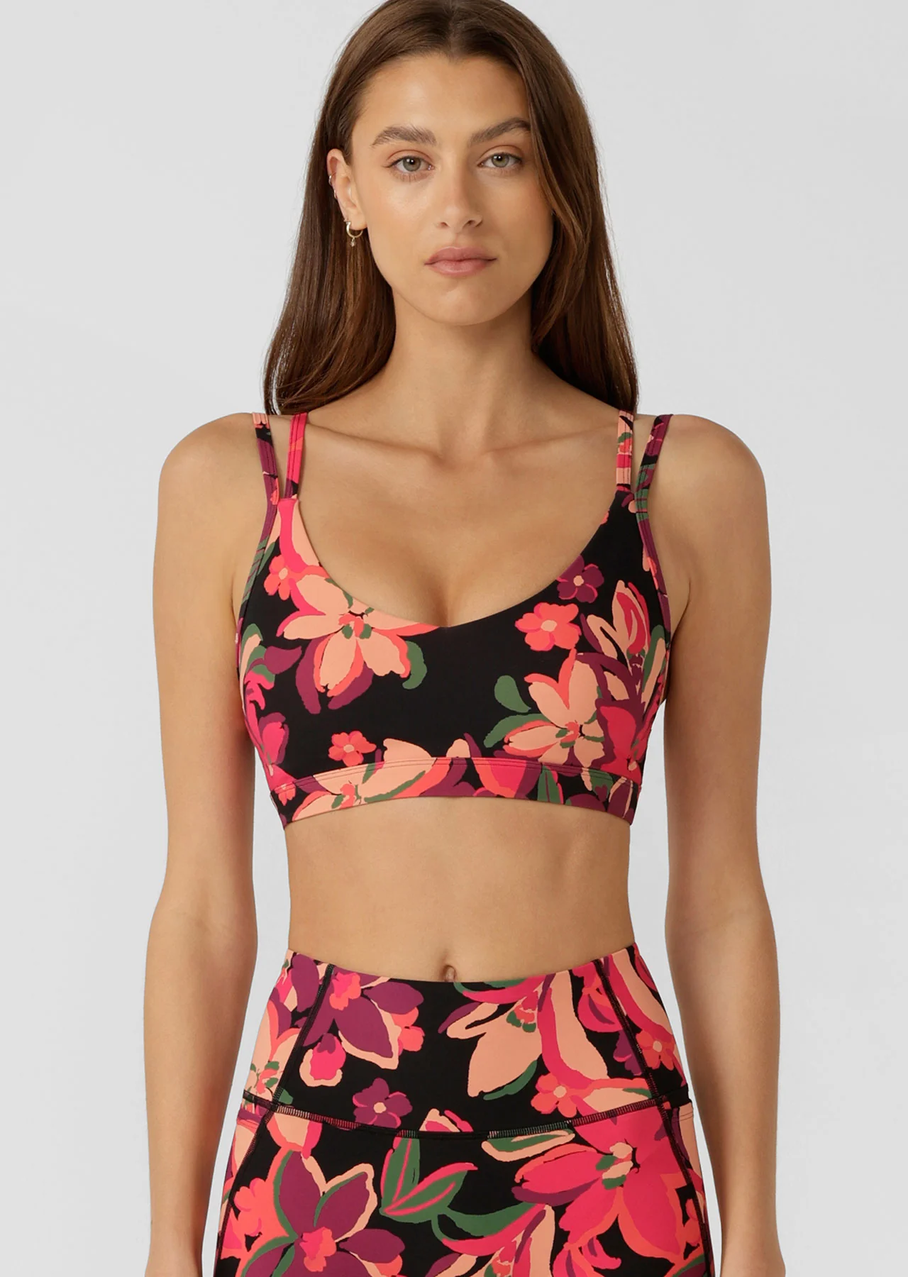 Floral Escape Sports Bra