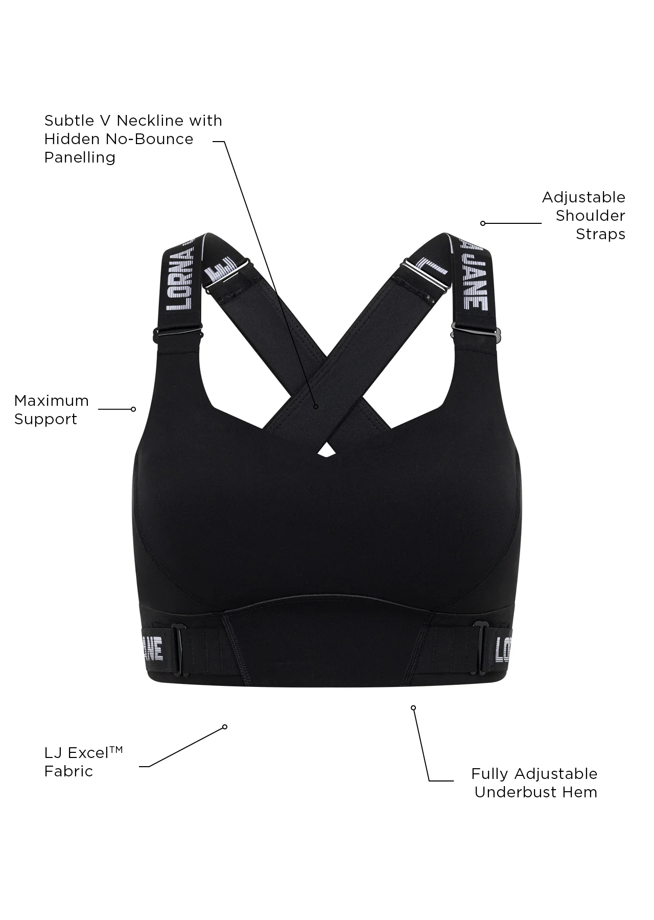 Easy Adjust Sports Bra