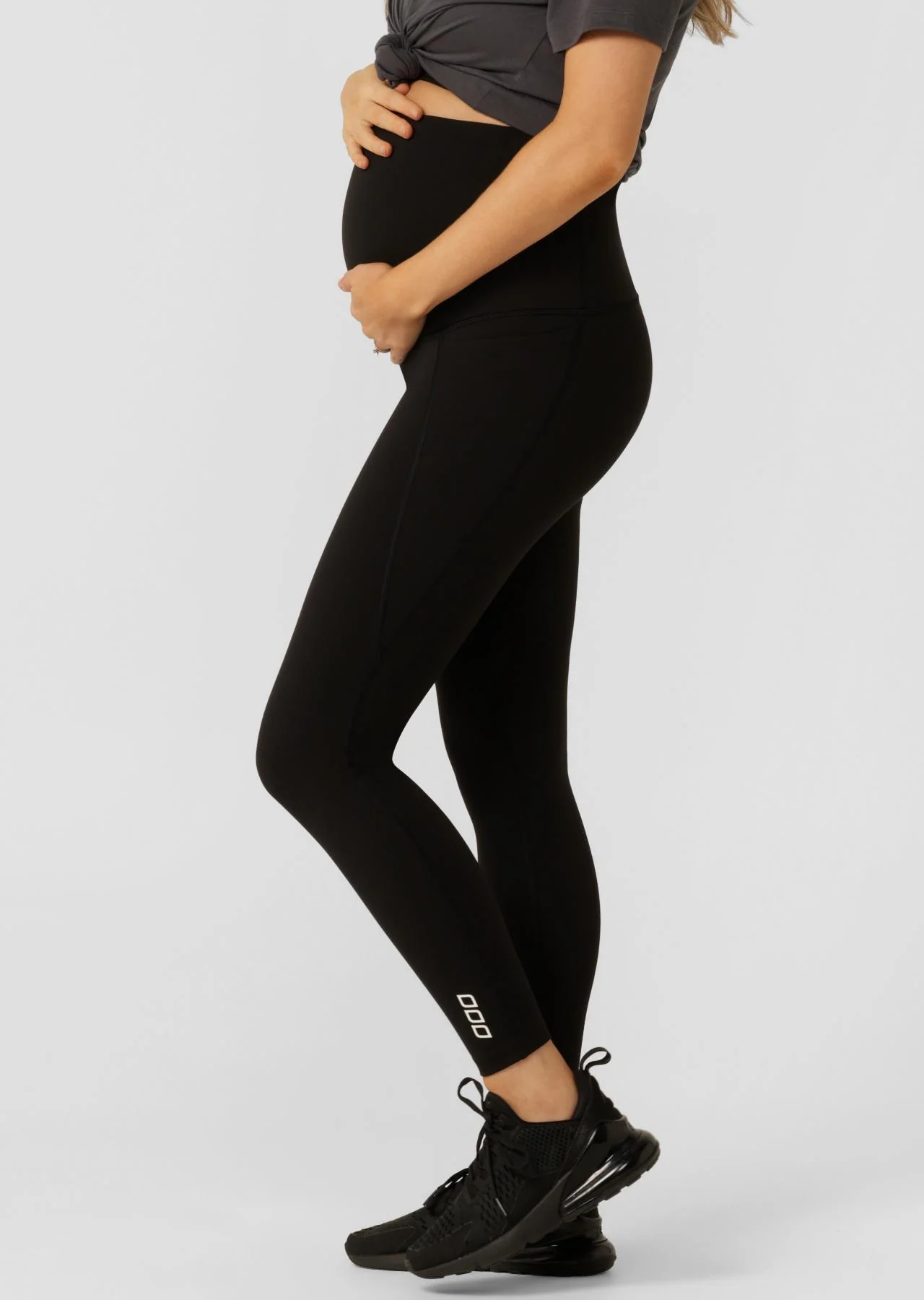 LJ Maternity Phone Pocket Ankle Biter Leggings