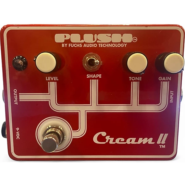 Fuchs Used Fuchs Plush Cream Distortion II Effect Pedal.gc