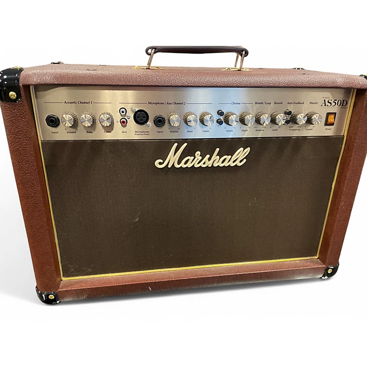 Marshall Used Marshall AS50D 50W 2X8 Acoustic Guitar Combo Amp