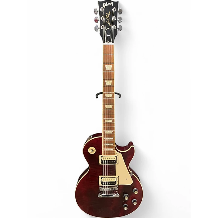 Used Gibson Les Paul Traditional Wine Red Solid Body Electric Guitar