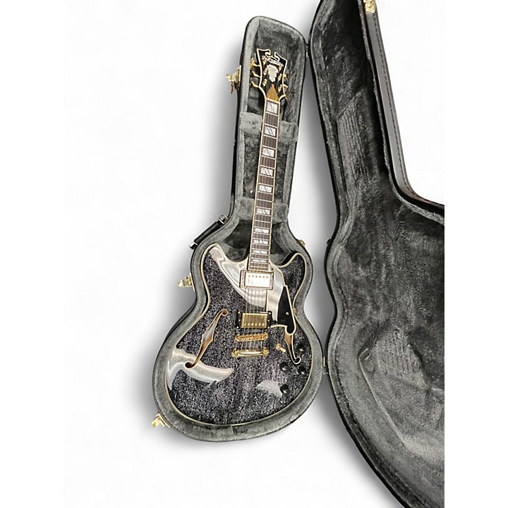 Used D'Angelico EXCELL DC BLACK DOG Hollow Body Electric Guitar