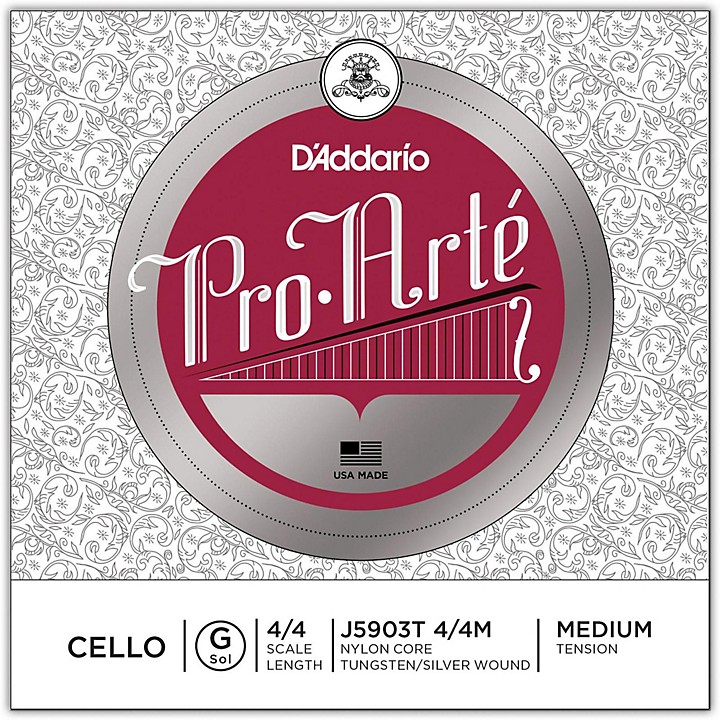 Pro Arte Series Cello G String 4 4 Size Tungsten